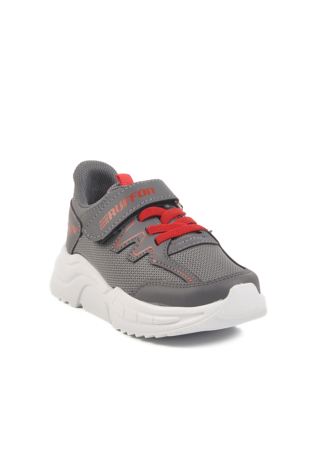 Smoked-Red Mesh Lightweight Children's Sports Shoes 2320 P