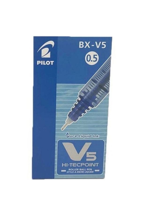 Hı-tecpoint V5 Iğne Uçlu Roller Kalem Mavi - 1