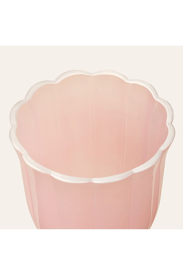 Loess Cam Su Bardağı 380 Ml Pembe - 4