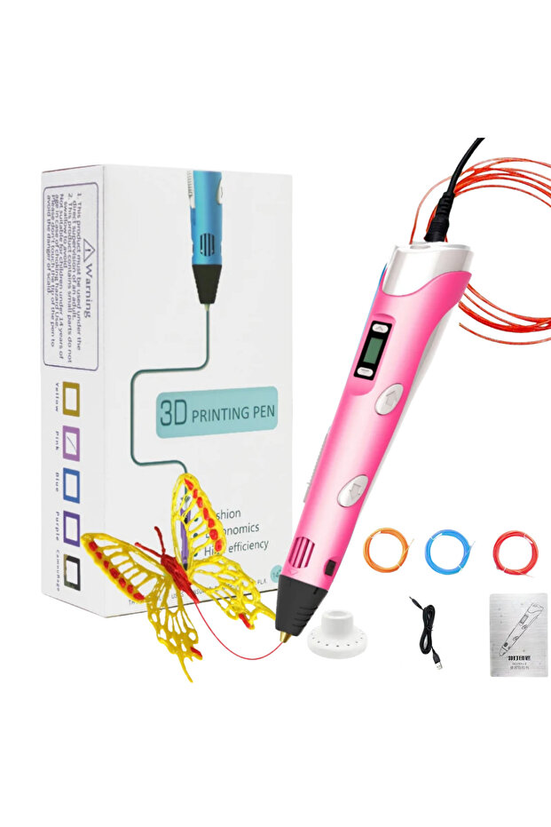 Techmarked 3D Kalem Pembe - 1