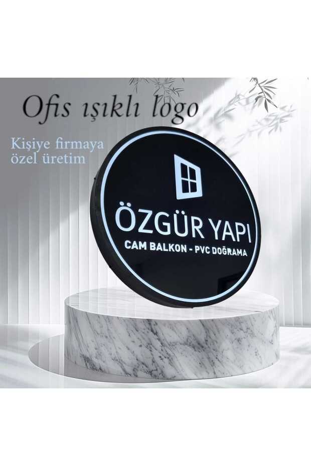 OFİS İŞYERİ IŞIKLI LOGO