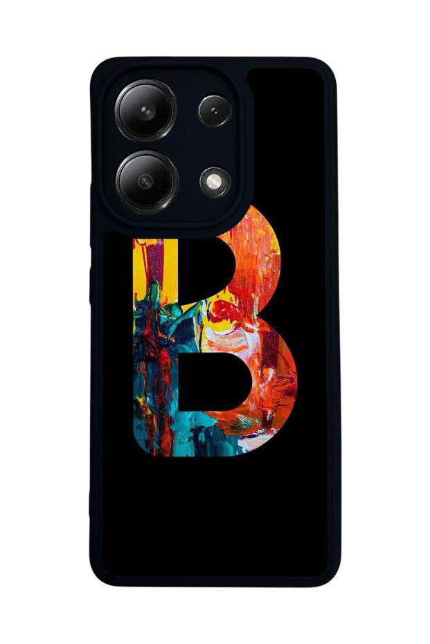 Xiaomi Redmi Note 13 4g Compatible Matte Black Case – Soft Silicone, Protective, Shock Absorbing Cover