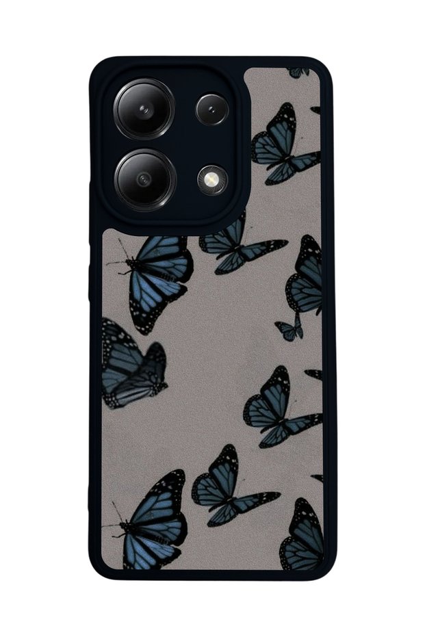 Xiaomi Redmi Note 13 4g Compatible Matte Black Case – Soft Silicone, Protective, Shock Absorbing Cover