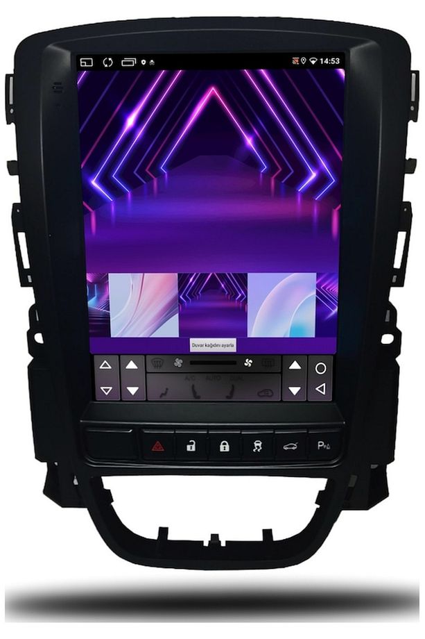 CRT-980 TS Opel Astra J Tesla Ekran 2016-2023 Model 4-64GB Android Multimedya Teyp - 1