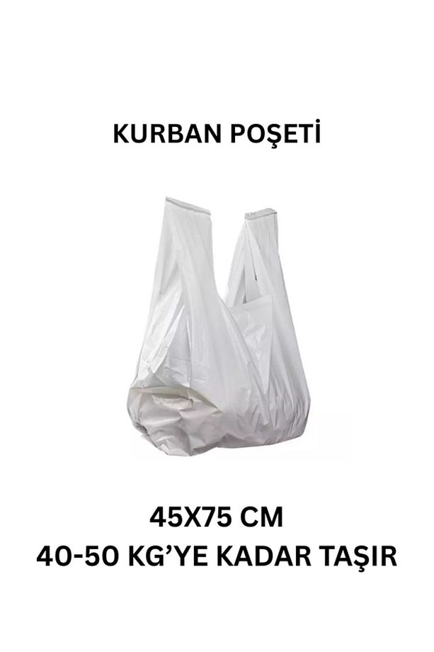 10 Adet 45x75cm Kurban Poşeti - 2