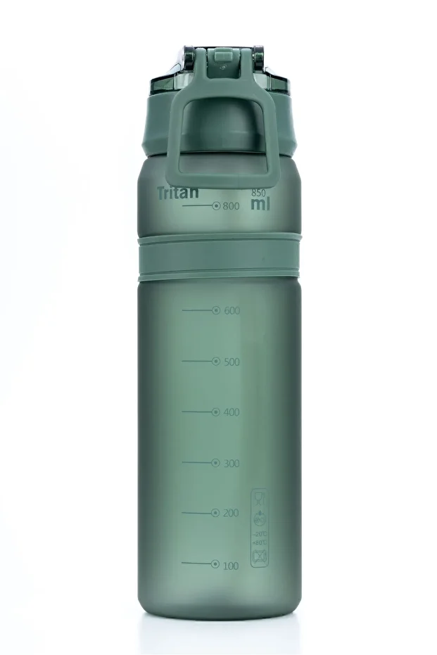 Prasinous Matte 850 ml Tritan Su Matarası - 2