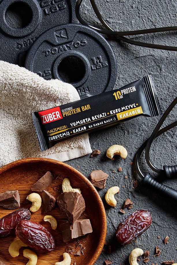 Kakaolu Protein Bar 40gr X 12 Adet - 3