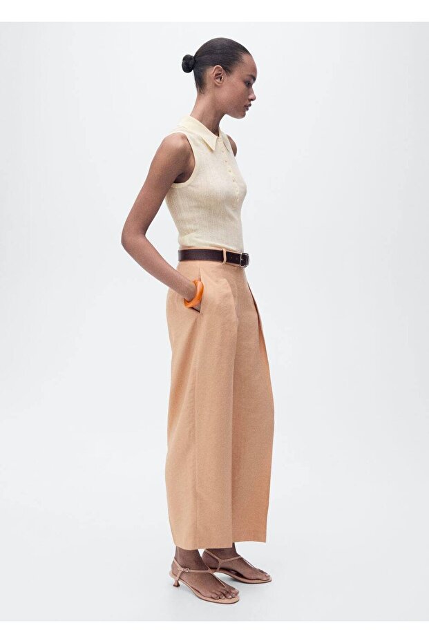 Polo yaka triko bluz - 2