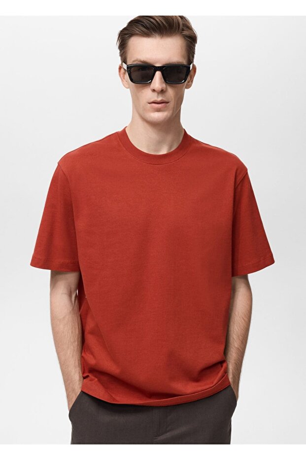 Heavy weight relaxed fit tişört - 1