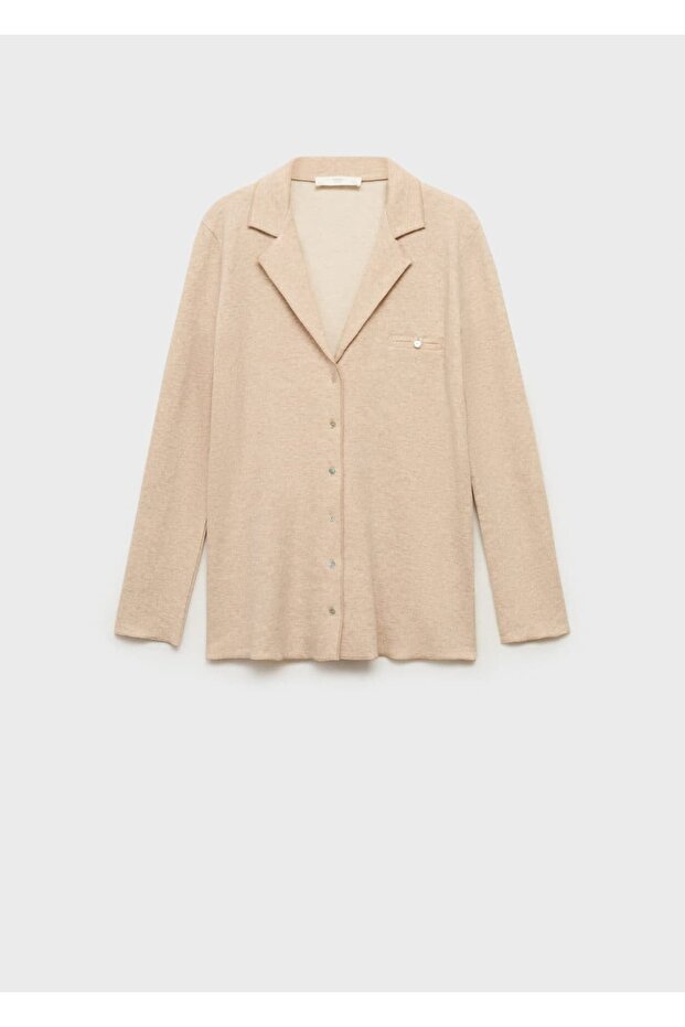 Çift taraflı pamuklu tişört - 1