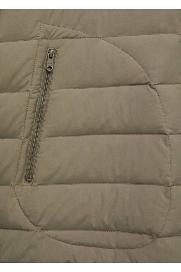 Down Padded Quilted Jacket - 5