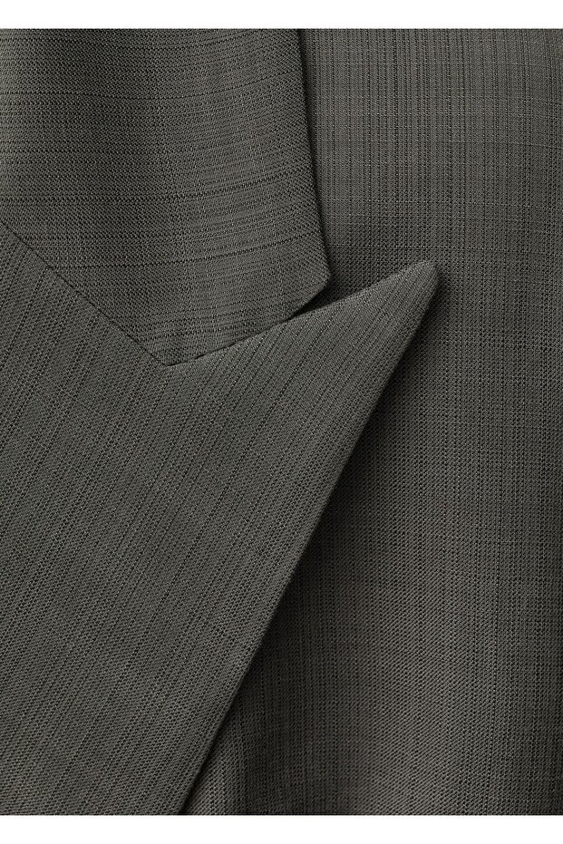 Oversize kruvaze blazer ceket - 6