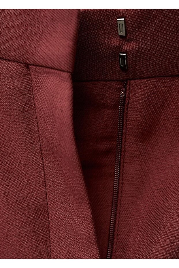 Wideleg keten karışımlı pantolon - 7