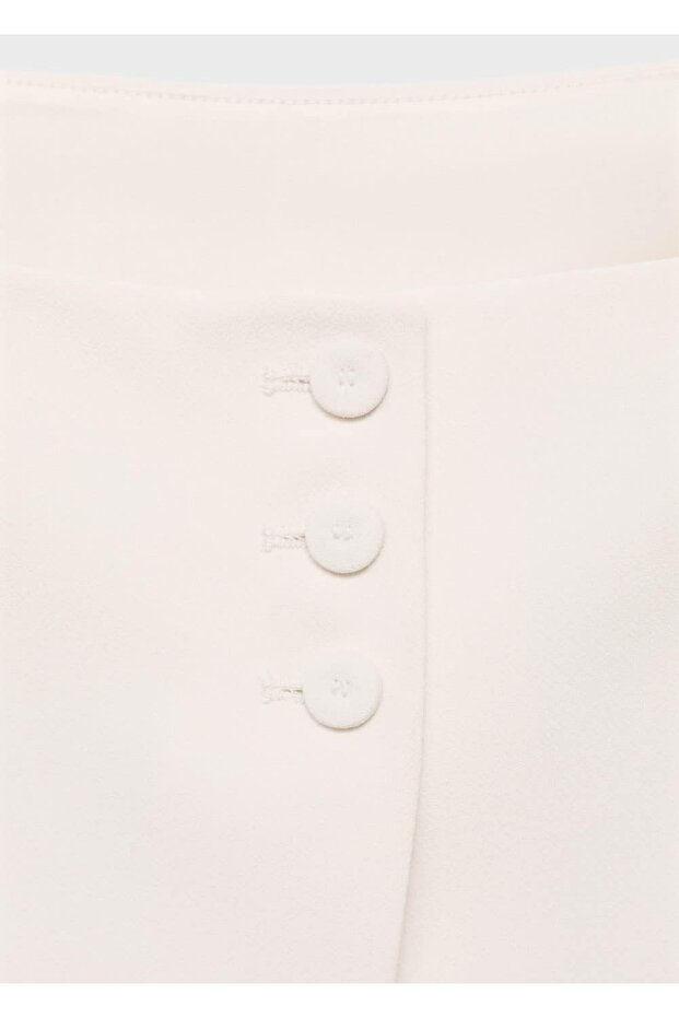 Düğmeli kısa bluz - 6