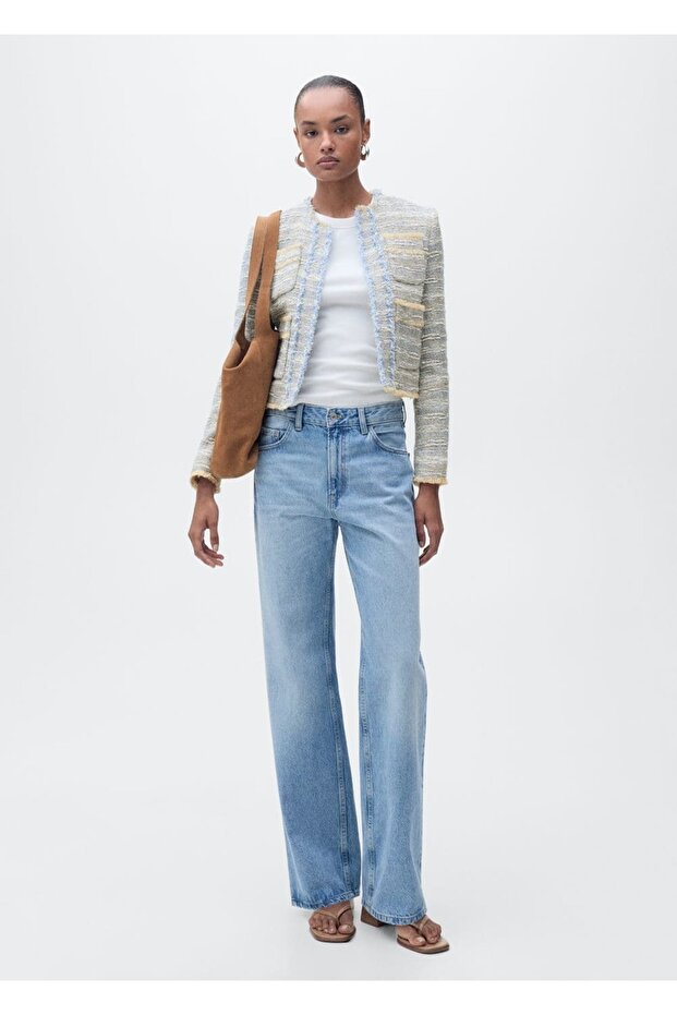 Dikişsiz tüvit ceket - 2