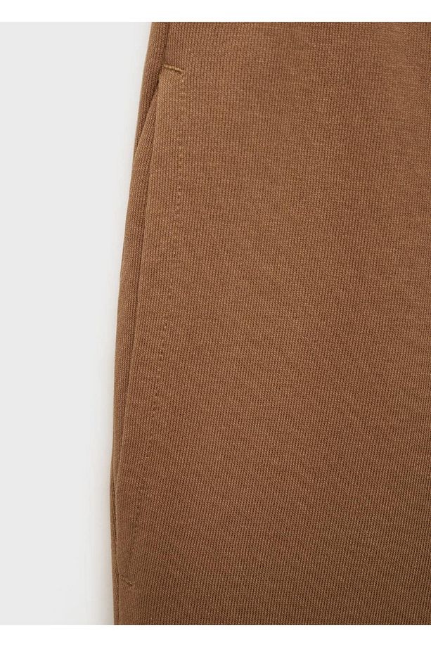 İpli Pamuklu Jogger Pantolon - 6