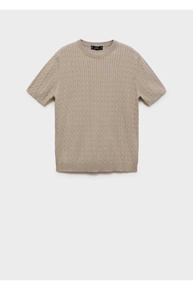 İnce triko tişört - 3