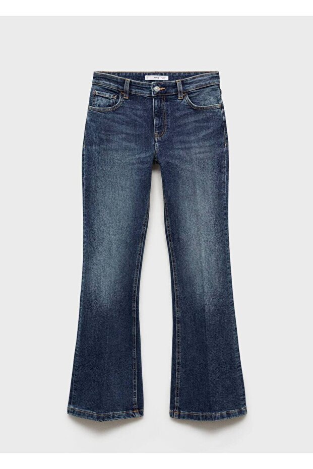 Düşük belli flare jean - 3