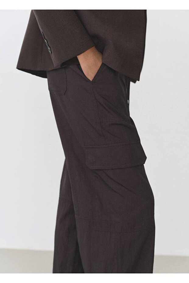 Soft kargo pantolon - 7