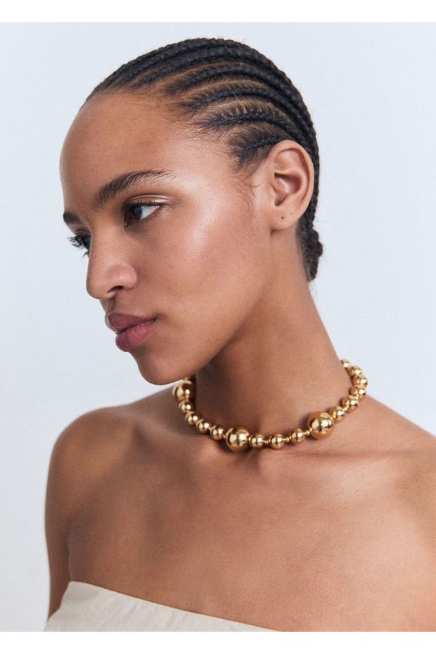 Asimetrik straplez bluz - 6