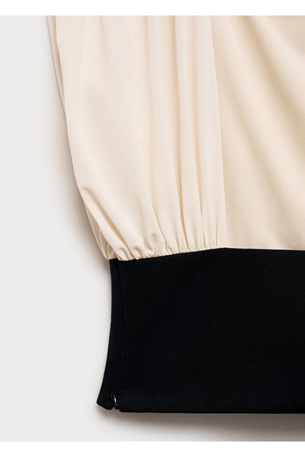 Kombine drape bluz - 5