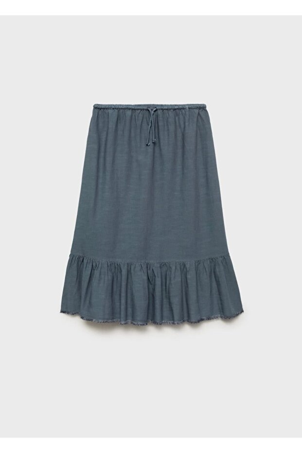 Volanlı uzun etek - 2