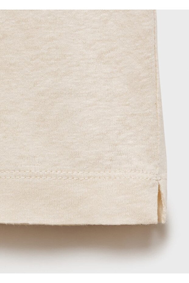 Regular fit keten gömlek - 7