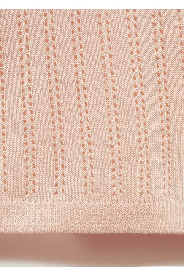 Ajur örgü detaylı gecelik - 8