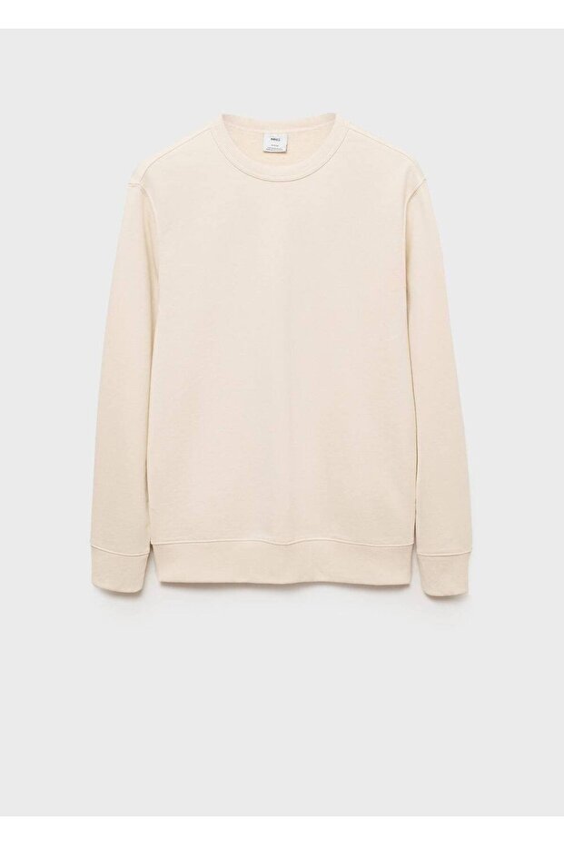 Regular kesim pamuklu sweatshirt - 3