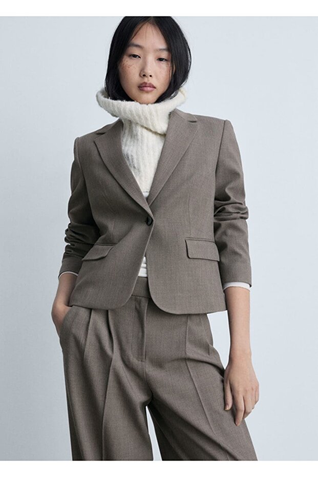 Wideleg kumaş pantolon - 8