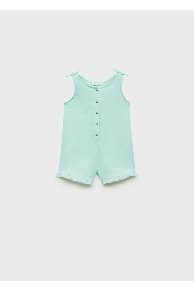 Kurzer Overall mit Bindeband - 1