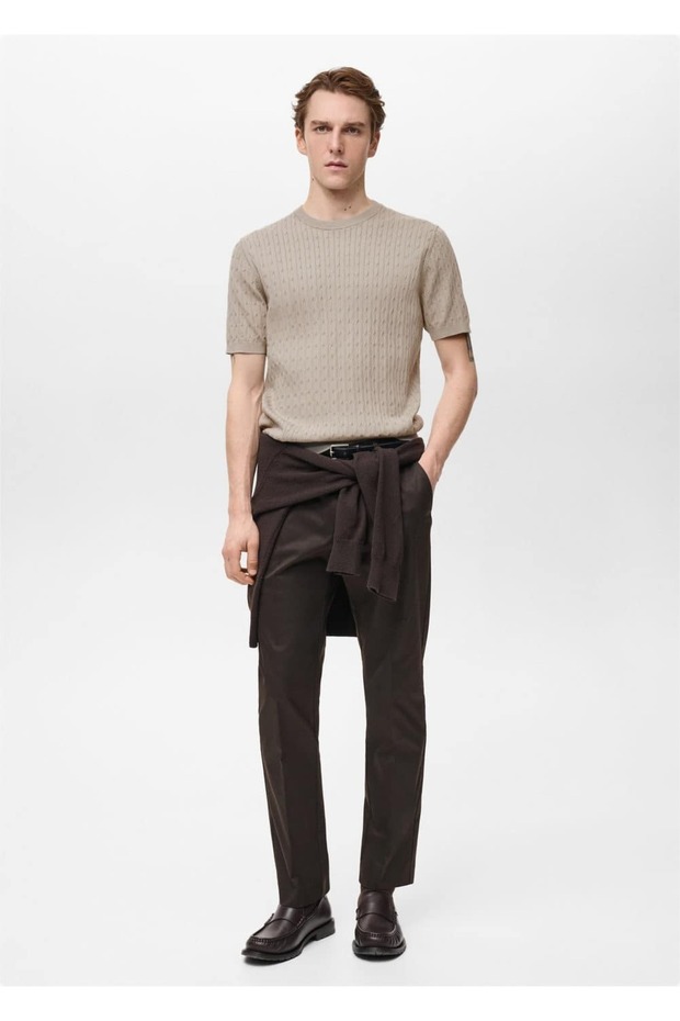 İnce triko tişört - 2