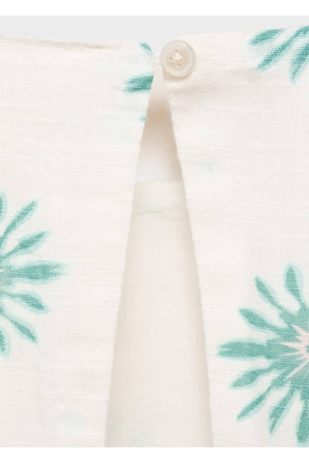 Perforated Patterned Jumpsuit - 3