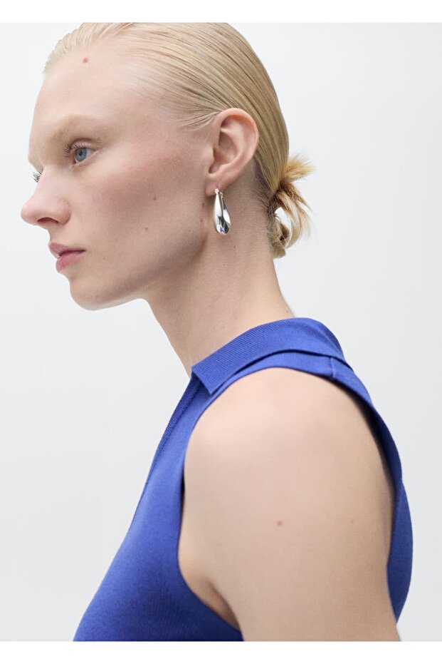 Polo yaka triko bluz - 5