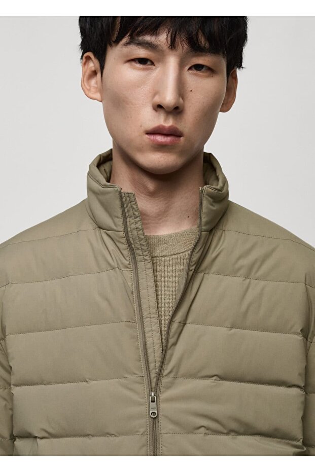 Down Padded Quilted Jacket - 7