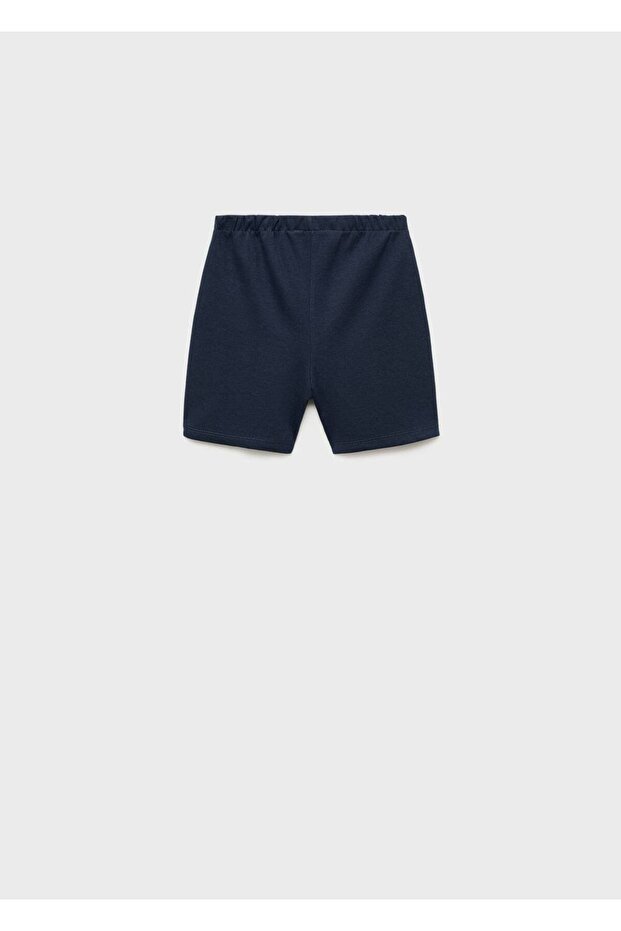 Pamuklu etek şort - 4