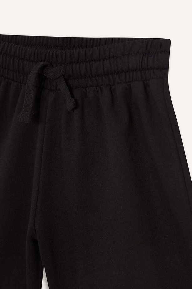 Kız Çocuk Relax Fit Beli Lastikli Basic Düz Şort D9058A825HS - 2