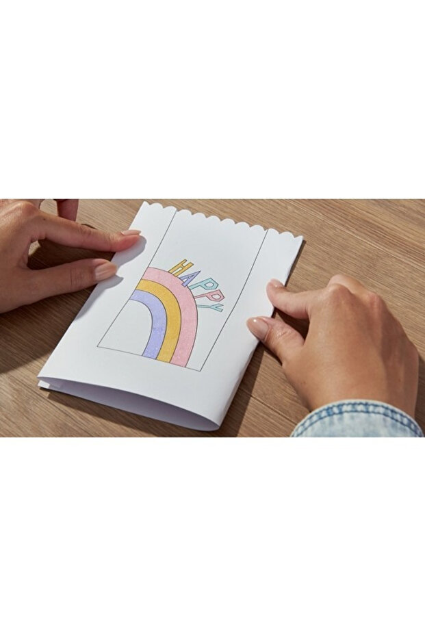 Simli Fırça Uçlu Kalem 4 Lü Set - 5