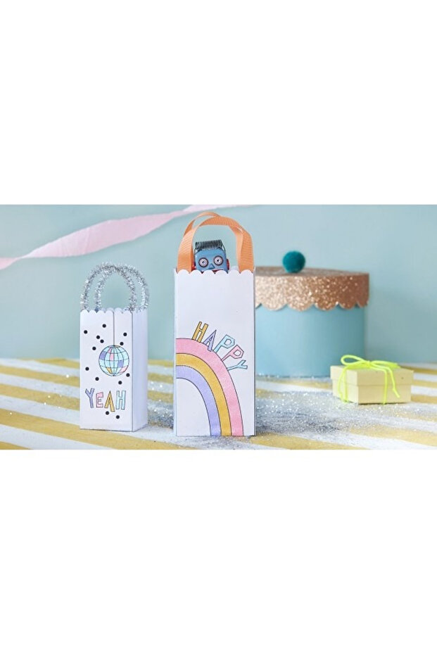 Simli Fırça Uçlu Kalem 4 Lü Set - 7