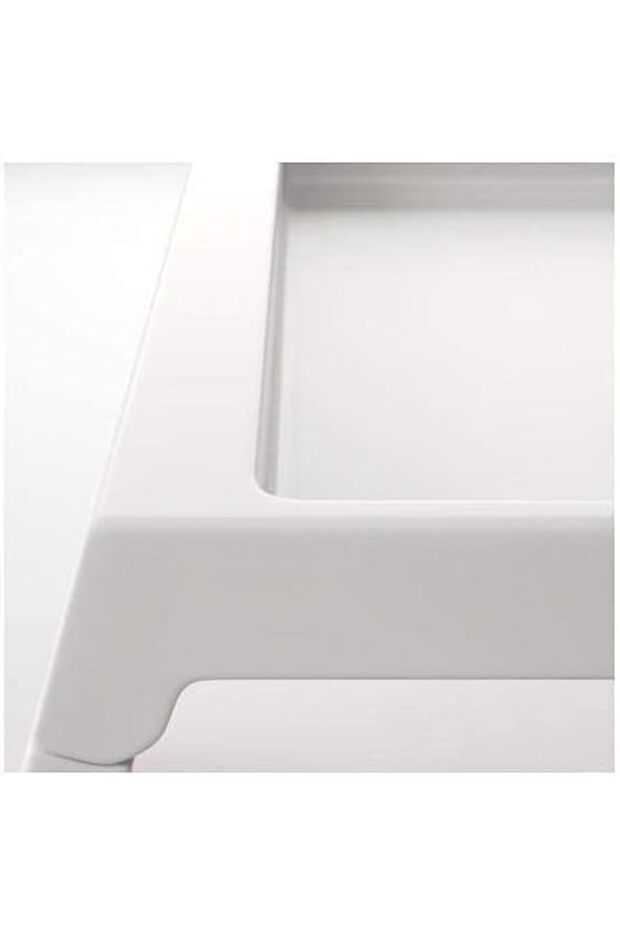 Foldable Bed Tray-White - 4