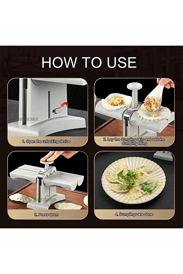 قالب ضغط لف الزلابية، آلة صنع الزلابية، رافيولي الزلابية الأوتوماتيكي، غلاف لف الزلابية - 4