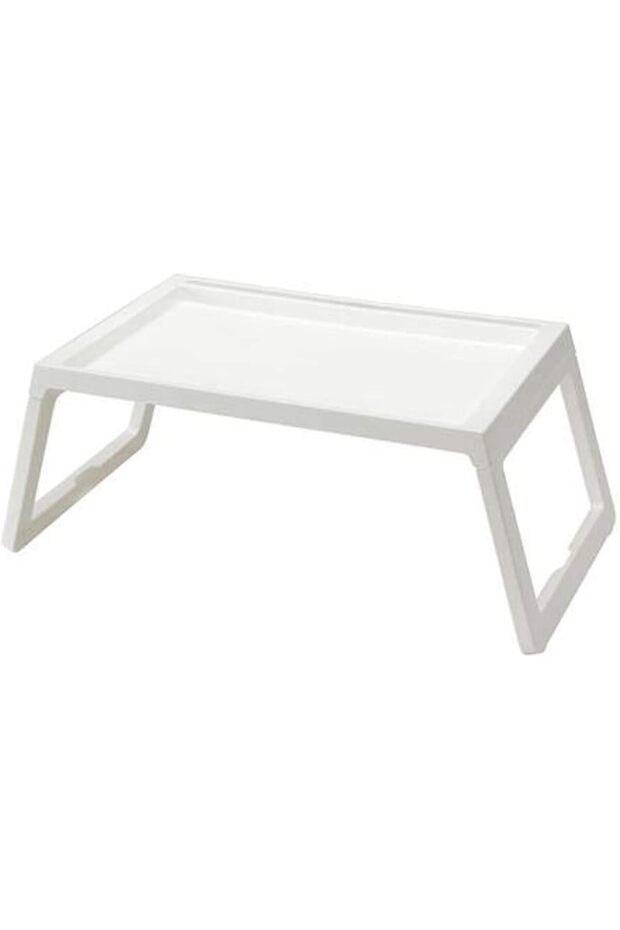 Foldable Bed Tray-White - 1