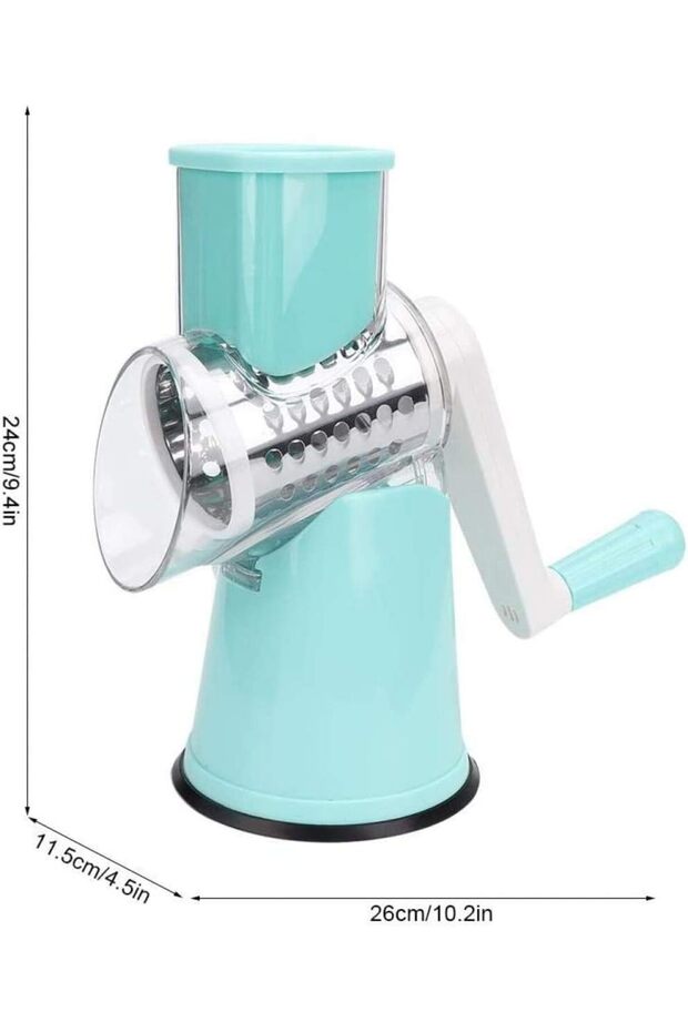 قطاعة خضروات دوارة متعددة الوظائف، قطاعة يدوية، قطاعة خضروات، مفرمة لحم C - 7