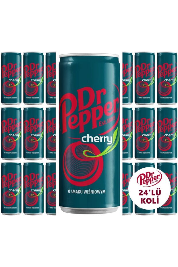 Dr Pepper Cherry 330ml 24'lü Koli - 1