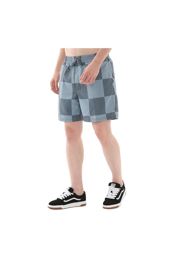 000M43E581-R Vans Primary Checkerboard Elastic Boardshort Erkek Şort Ve Kapri Mavi - 3