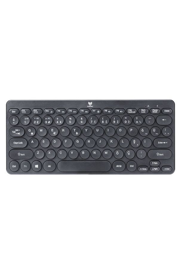 Bt-k95 Bluetooth V5.0 Wireless Kablosuz Klavye Siyah Android, Ios, Mac, Windows, Tv Uyumlu - 1
