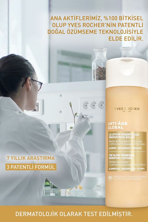 AHA Losyon- Yenileyici Yaşlanma Karşıtı Bitkisel Kök Bakımı/ Anti-Age Global-122 ml-99089 - 6