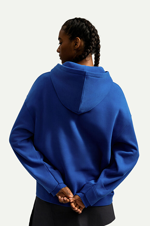 Erkek Basic Relax / Oversize Hoodie Sweatshirt - Houd - Comet - 7