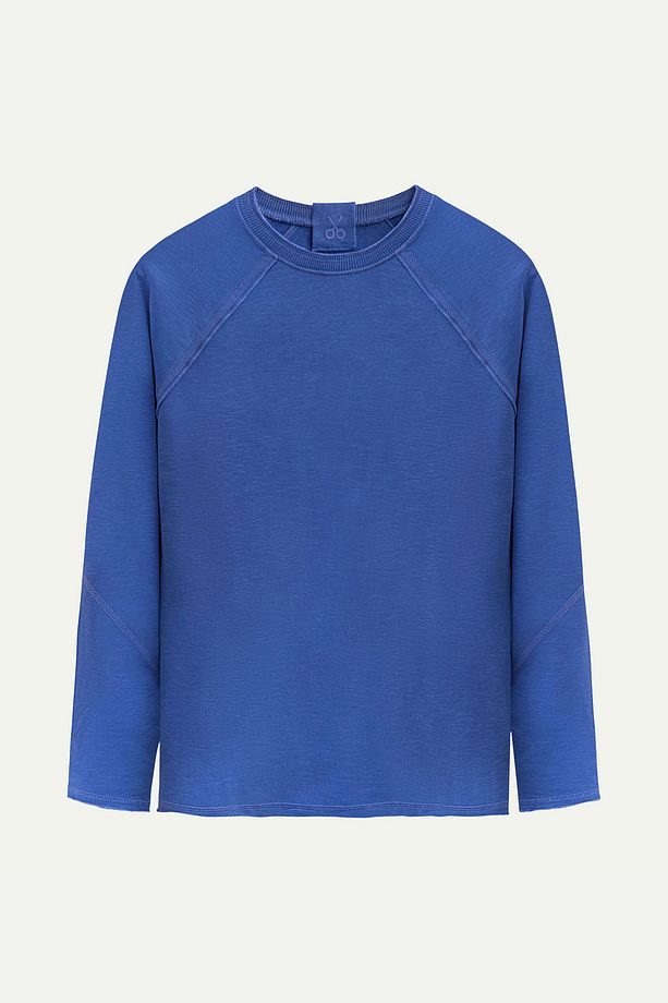 Unisex Basic Çift Taraflı Sweatshirt - Lyuga - Comet - 1