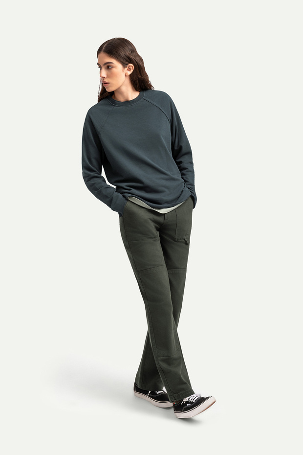 Erkek Basic Çift Taraflı Sweatshirt - Lyuga - Raven - 5